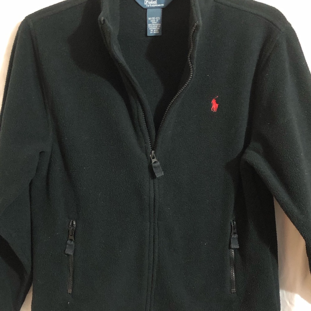 Polo by Ralph Lauren Kids Black Fleece Jacket